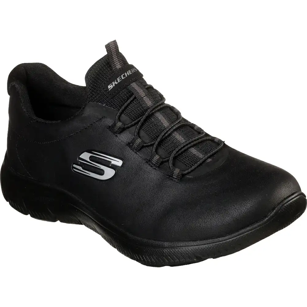Deportivas cumbres elásticas resbalones skechers