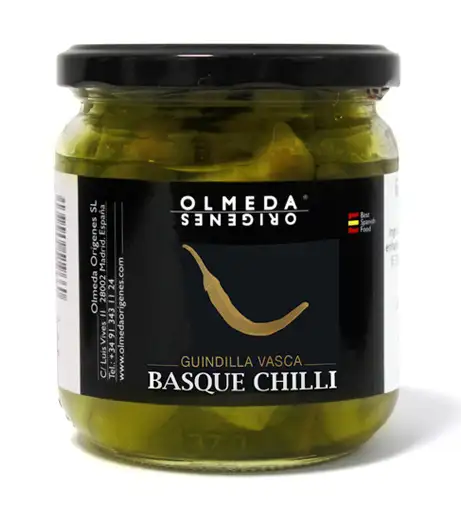 Olmeda Orígenes Guindilla Vasca - Tarro 370 gr.