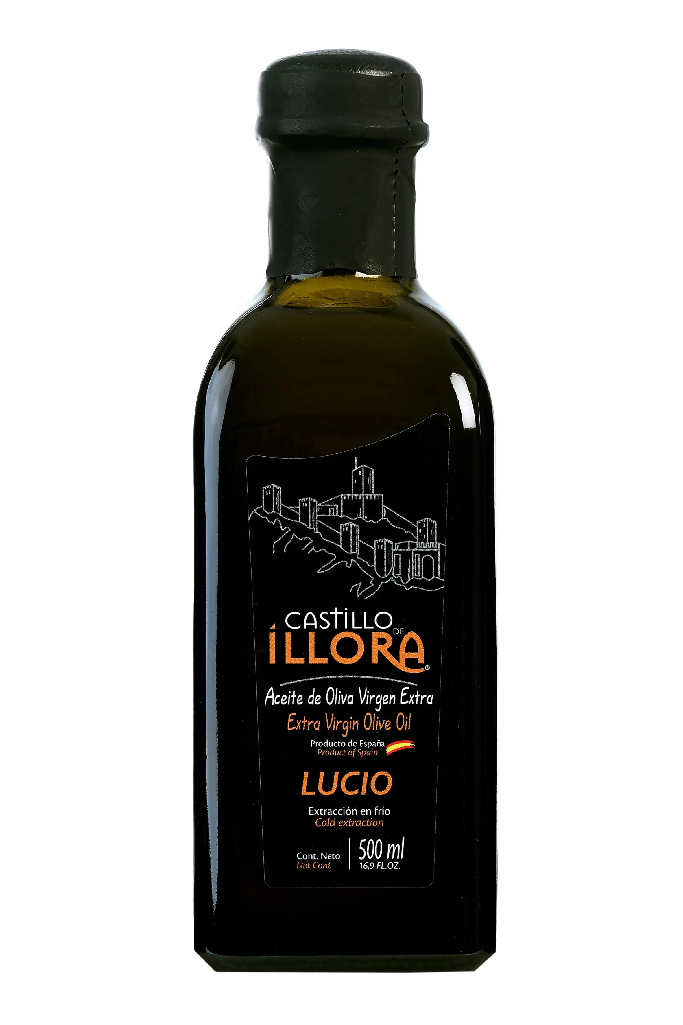 Castillo de Íllora Lucio - Frasca de Vidrio 500 ml