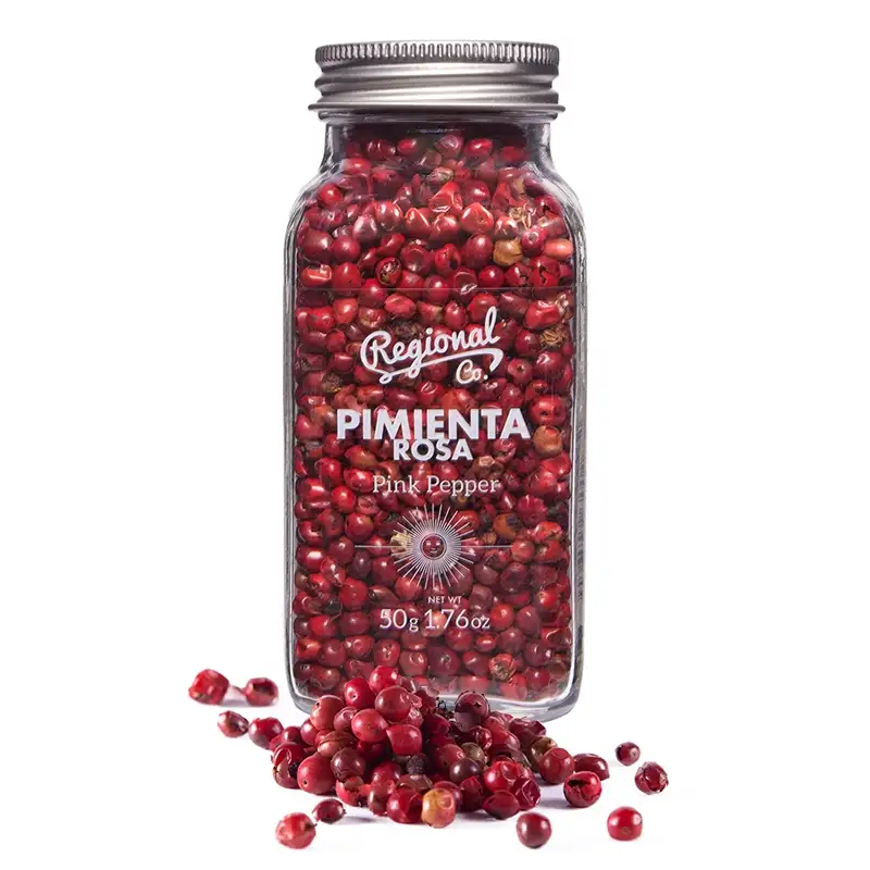 Regional Co. Pimienta Rosa - Tarro Cristal 50 Gr.