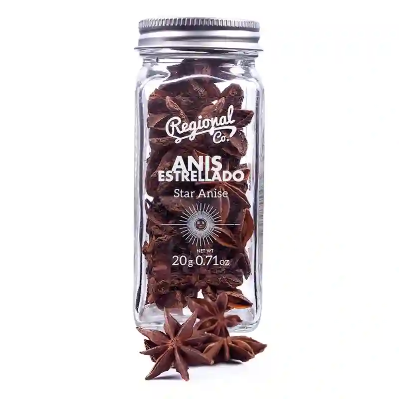 Regional Co. Anís Estrellado - Tarro Cristal 20 Gr.