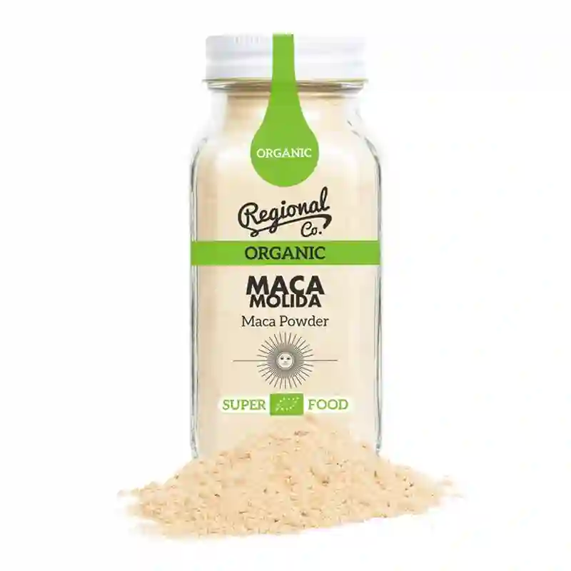 Regional Co. Maca Ecológica en Polvo - Tarro Cristal 110 Gr.
