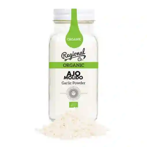 Regional Co. Ajo Ecológico en Polvo - Tarro Cristal 85 Gr.
