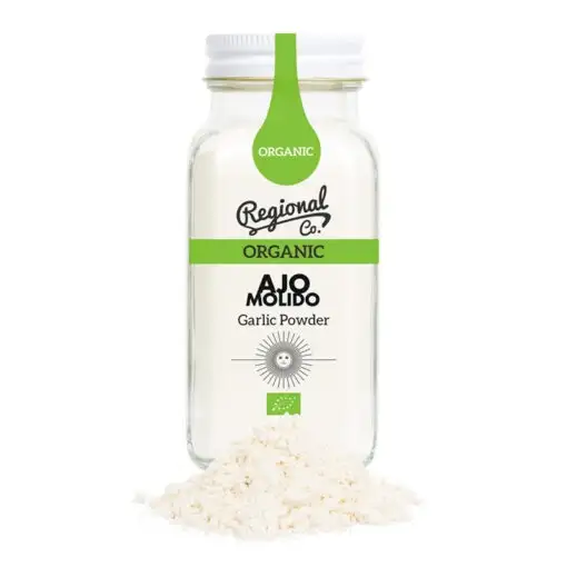 Regional Co. Ajo Ecológico en Polvo - Tarro Cristal 85 Gr.