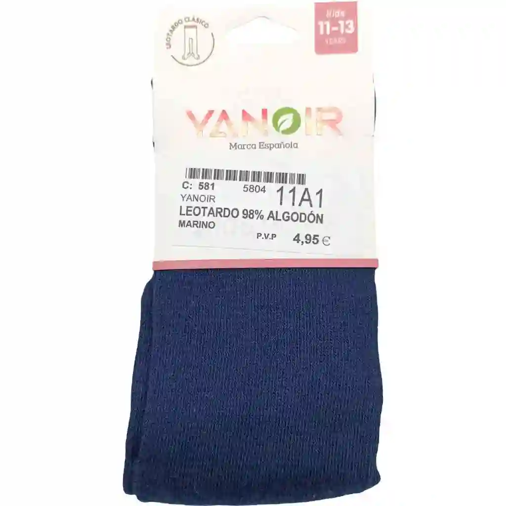 Leotardos 98% Algodón Yanoir