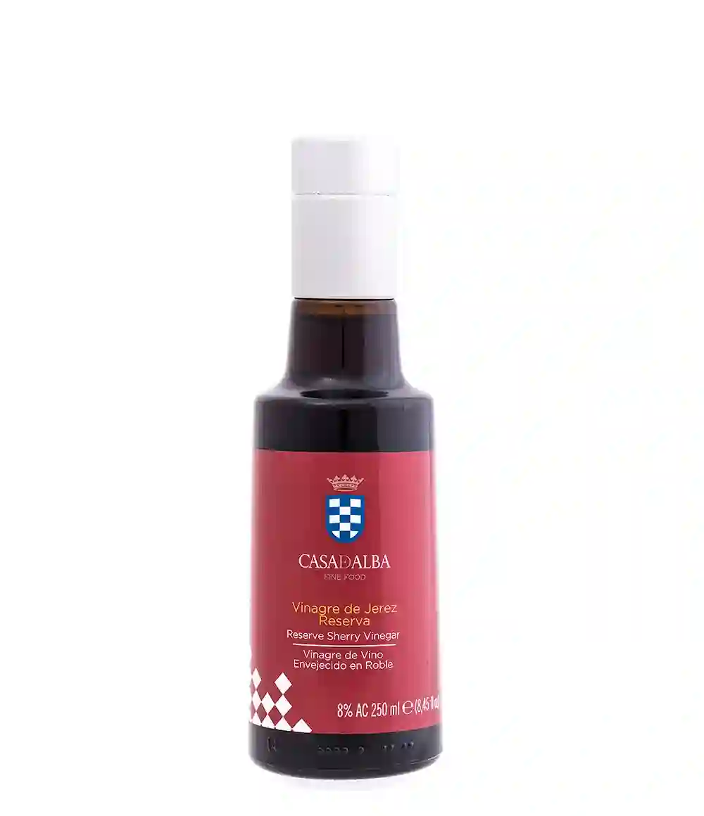 Casa de Alba Vinagre de Jerez Reserva - Botella de vidrio 250 ml.