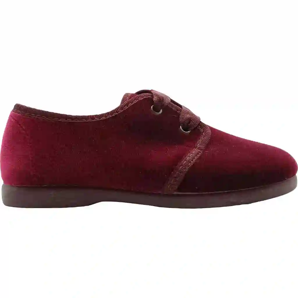 Zapato Blucher Terciopelo Tokate