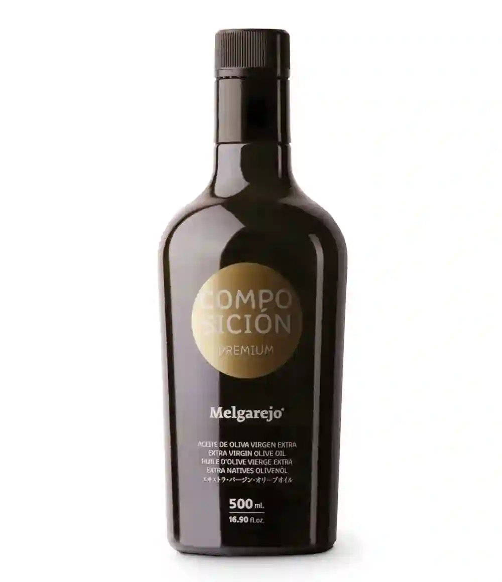 6x Melgarojo Premium Composiciónica - Botella de Vidrio 500 ml.