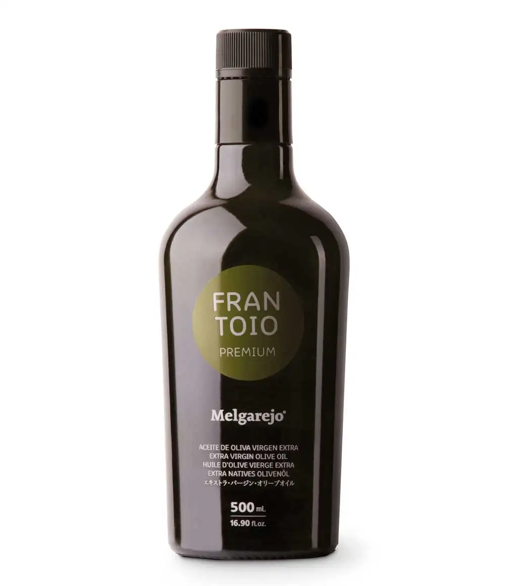 6x Melgarojo Premium Frantoio - Botella de Vidrio 500 ml.
