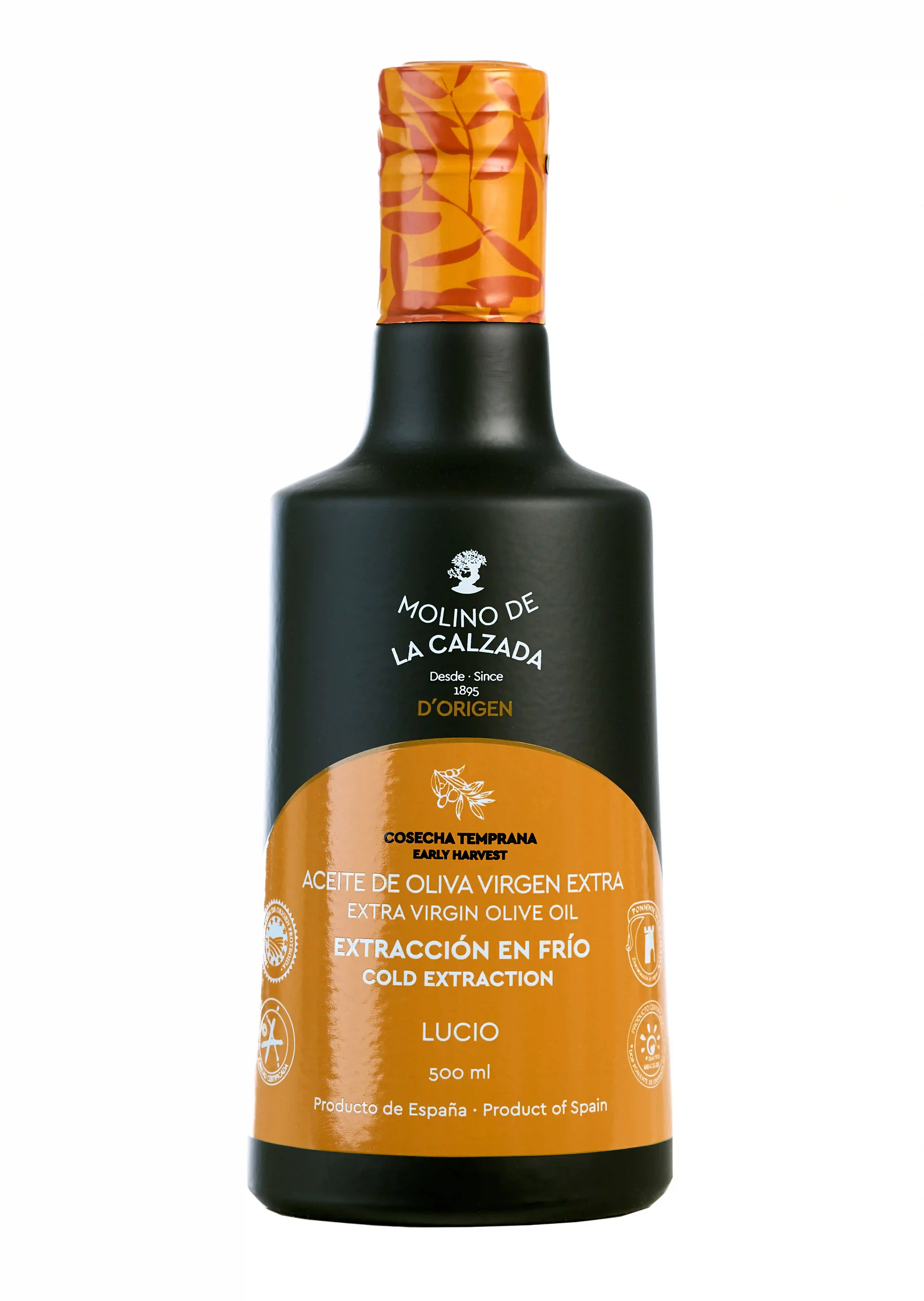 6x Molino de la Calzada Lucio Bell - Botella de Vidrio 500 ml.