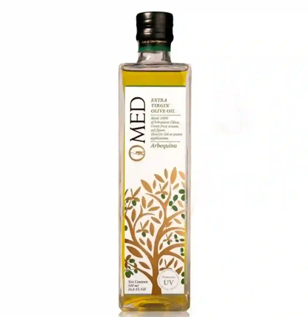 OMED Arbequina - Botella de vidrio 500 ml.