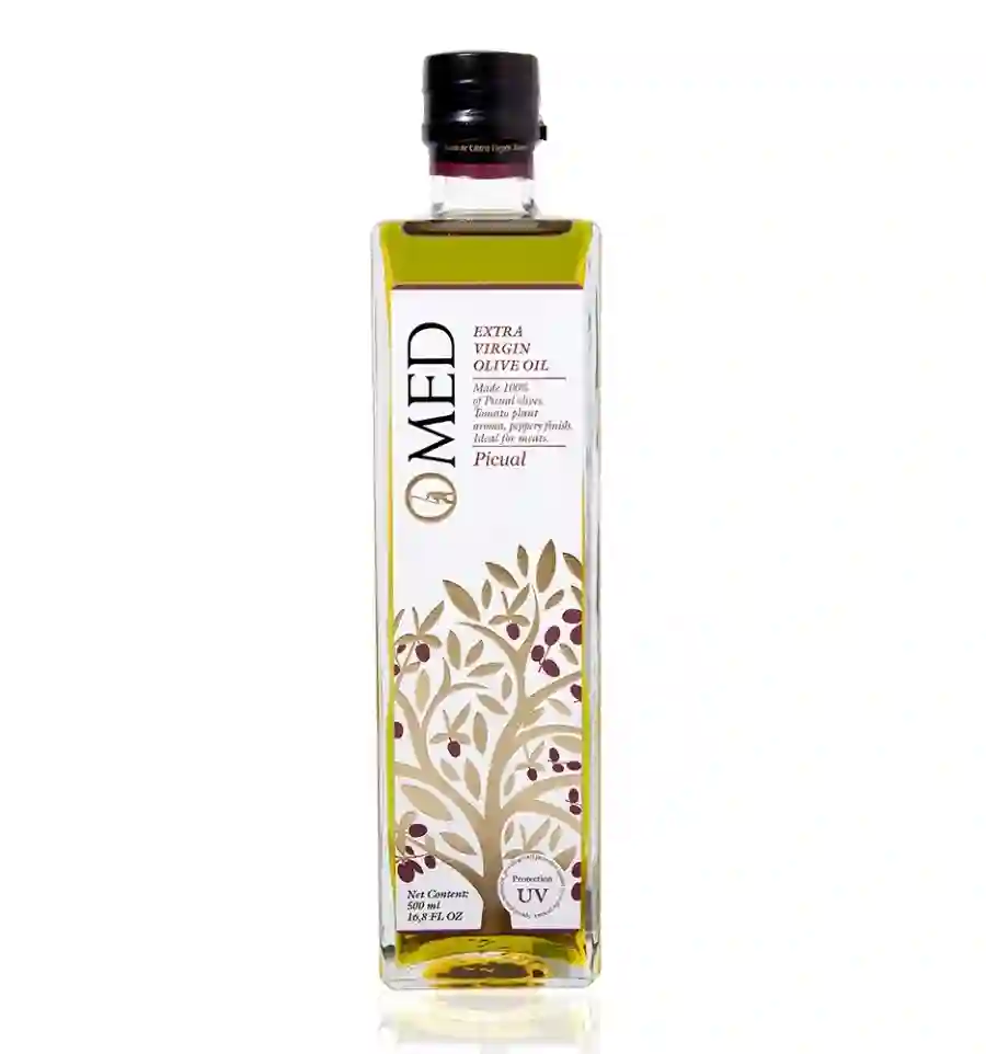 OMED Picual - Botella de vidrio 500 ml.