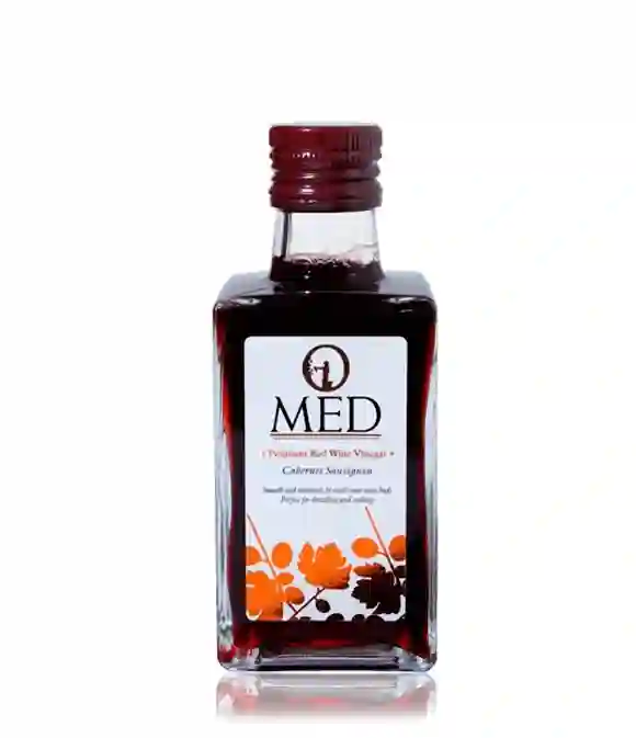 Omed Vinagre de vino Cabernet Sauvignon - Botella de Vidrio 250 ml