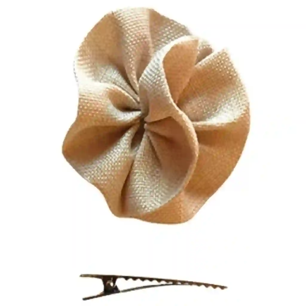 Pinza Mermita Rafia Flor Cuini