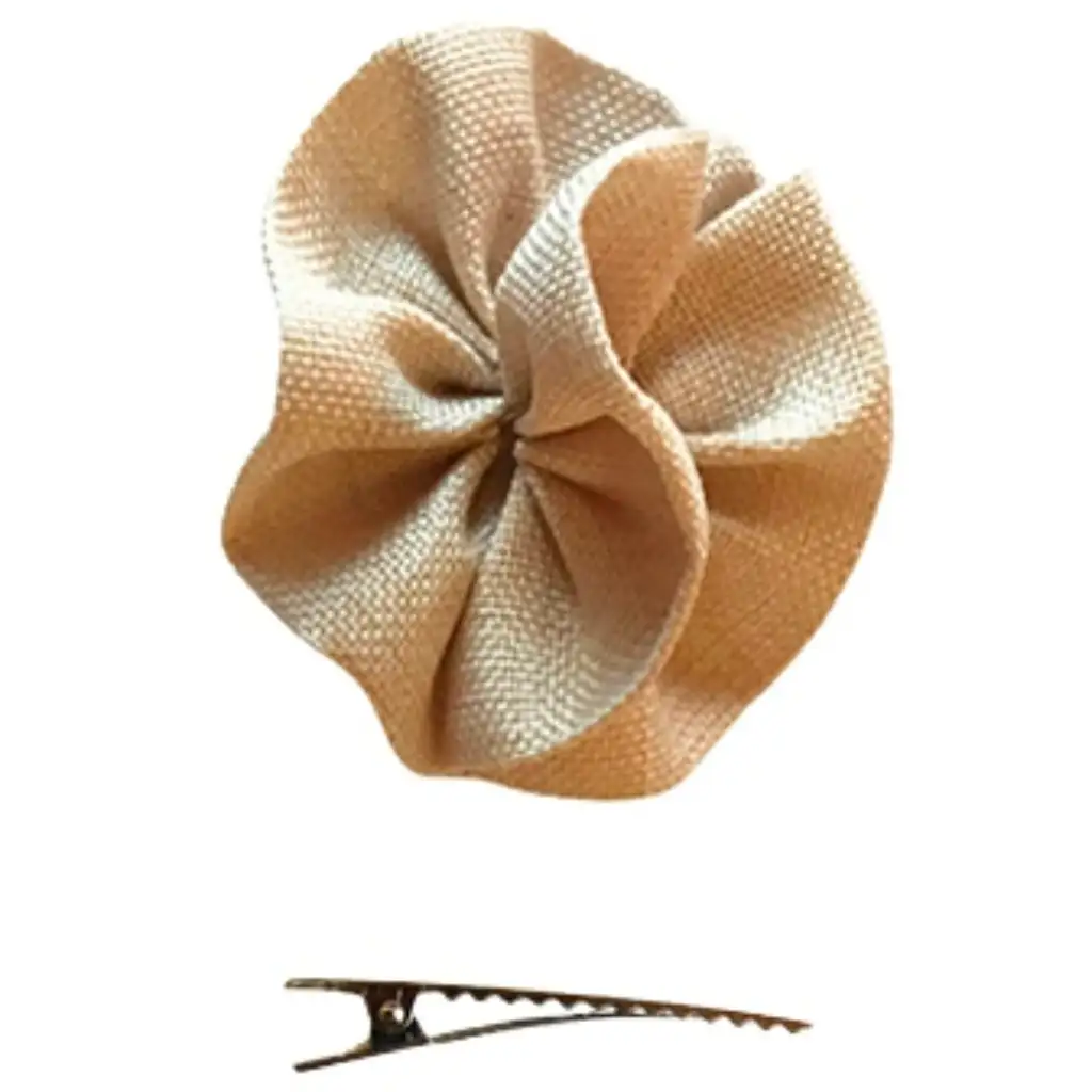 Pinza Mermita Rafia Flor Cuini