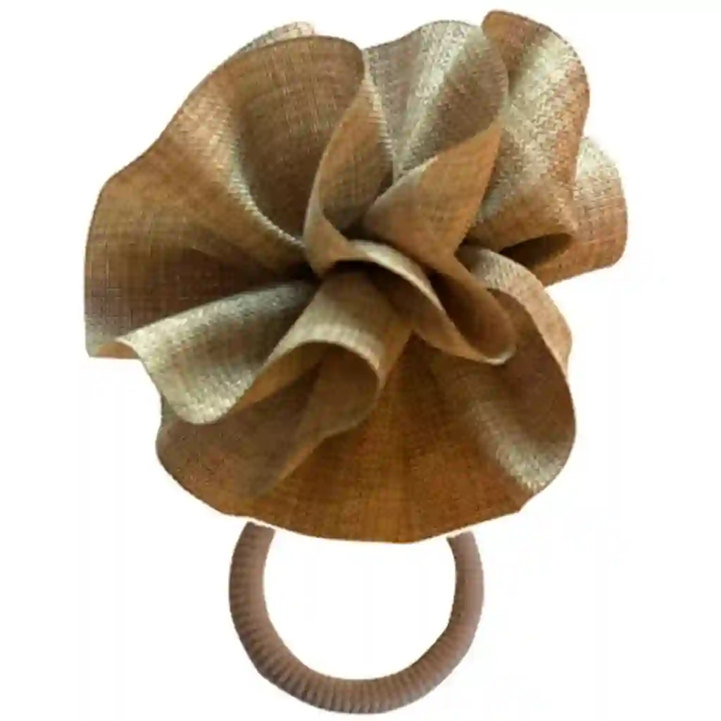 Goma Coletero Momba Flor Rafia Cuini