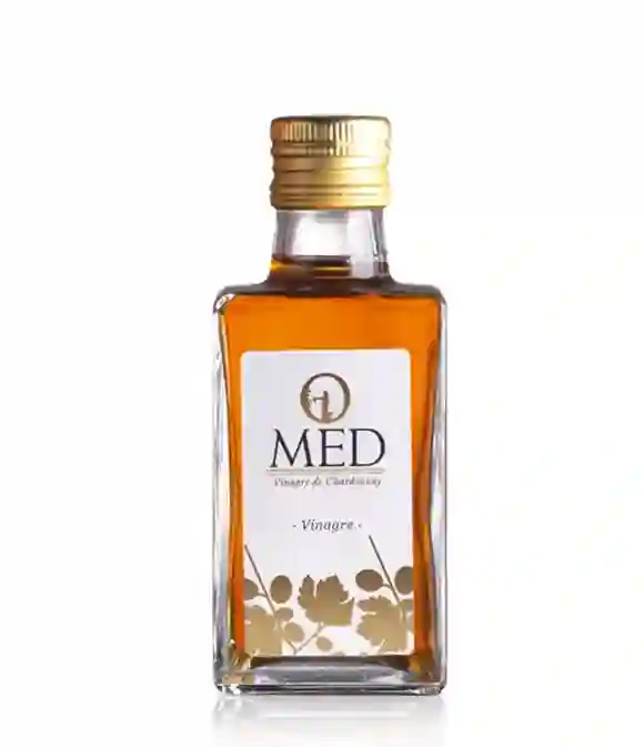 9x Omed Vinagre deque Chardonnay - Botella de Vidrio 250 ml