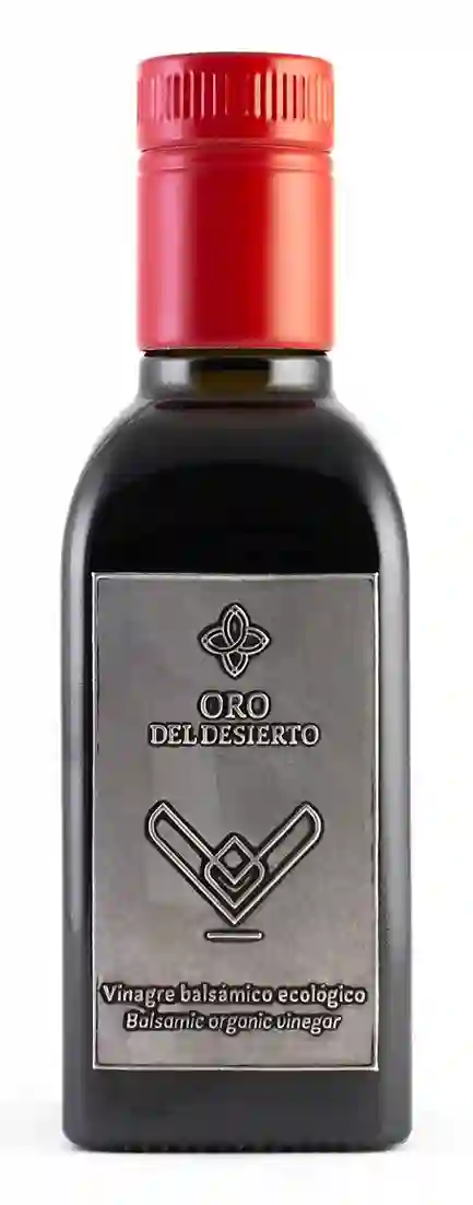 Oro del desierto vinagre Balsámico Ecológico - Botella de Vidrio 250 ml.