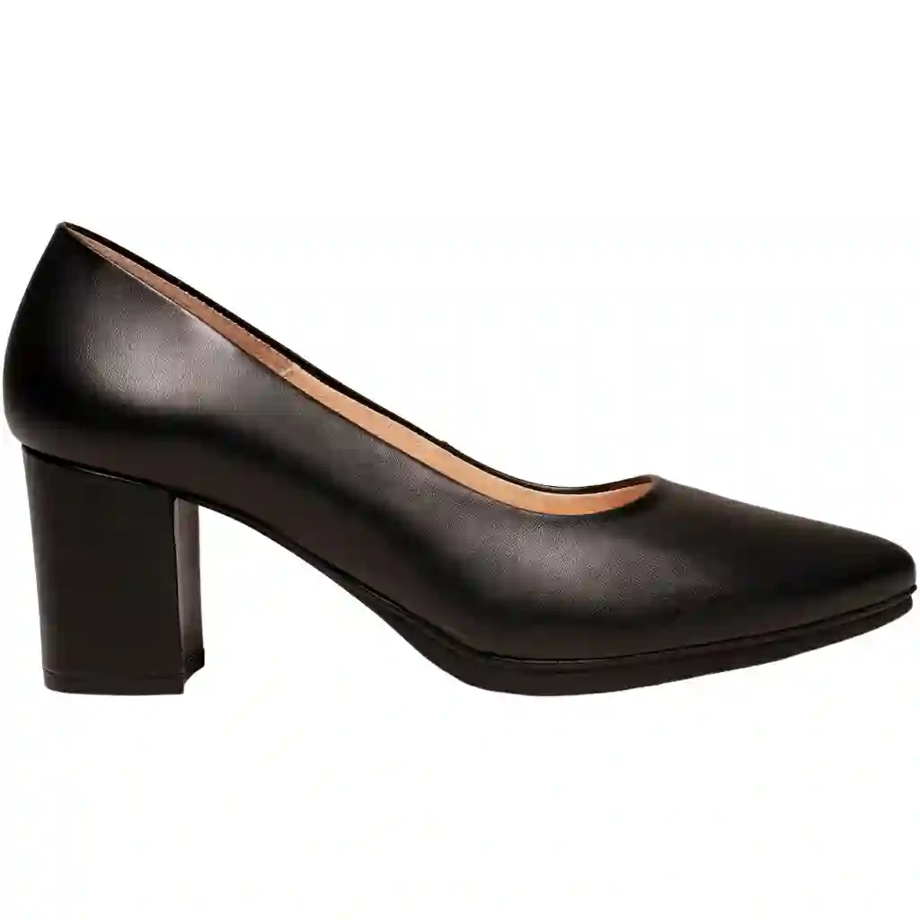Zapatos de Piel Con Tacón Medio para Mumao Mimao