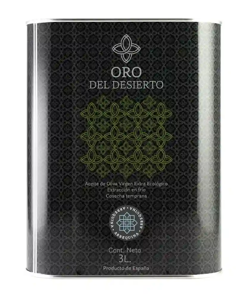 3x Oro del Desierto Arbequina - Lata 3L