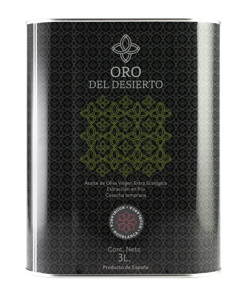3x Oro del desierto Hojiblanca - Lata 3L