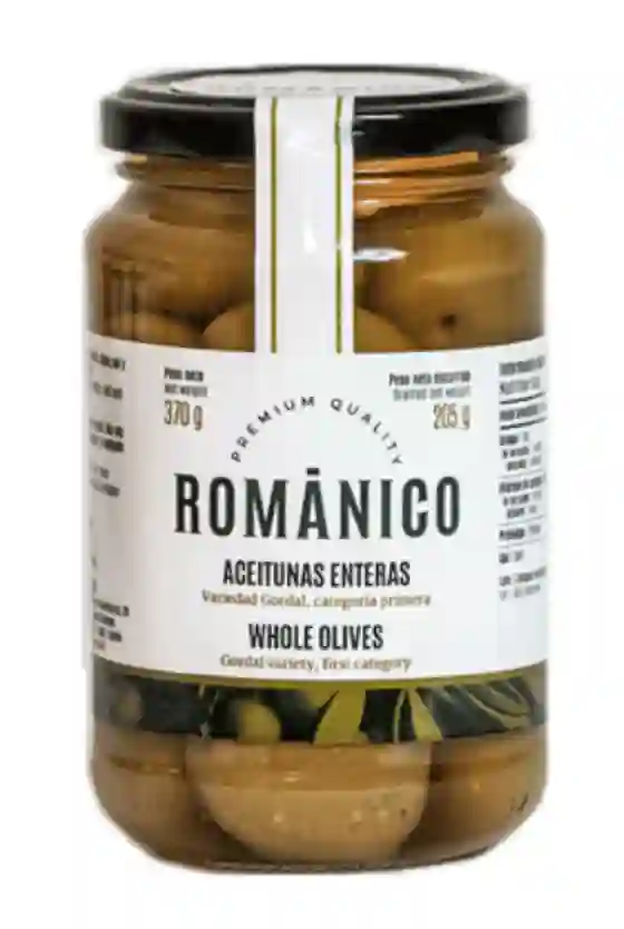 Románico Aceituna Gordal - Tarro 205 Gr.