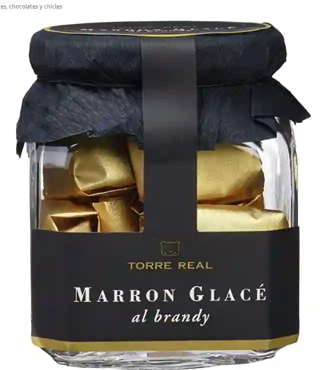 Torre Real Marrons Glacé Al Brandy - Tarro 200 Gr.