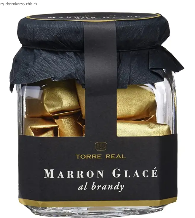 Torre Real Marrons Glacé Al Brandy - Tarro 200 Gr.