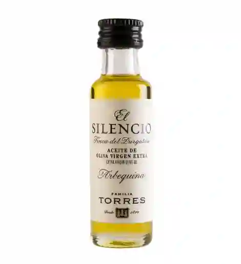 El Silencio Arbequina - Miniatura de Vidrio 20 ml.
