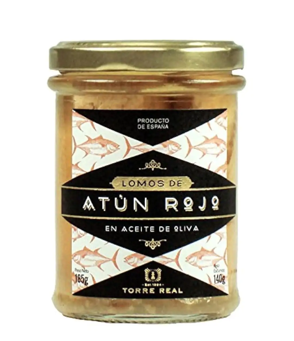 Torre Real Atún Rojo en Aceite de Oliva - Tarro 185 Gr.