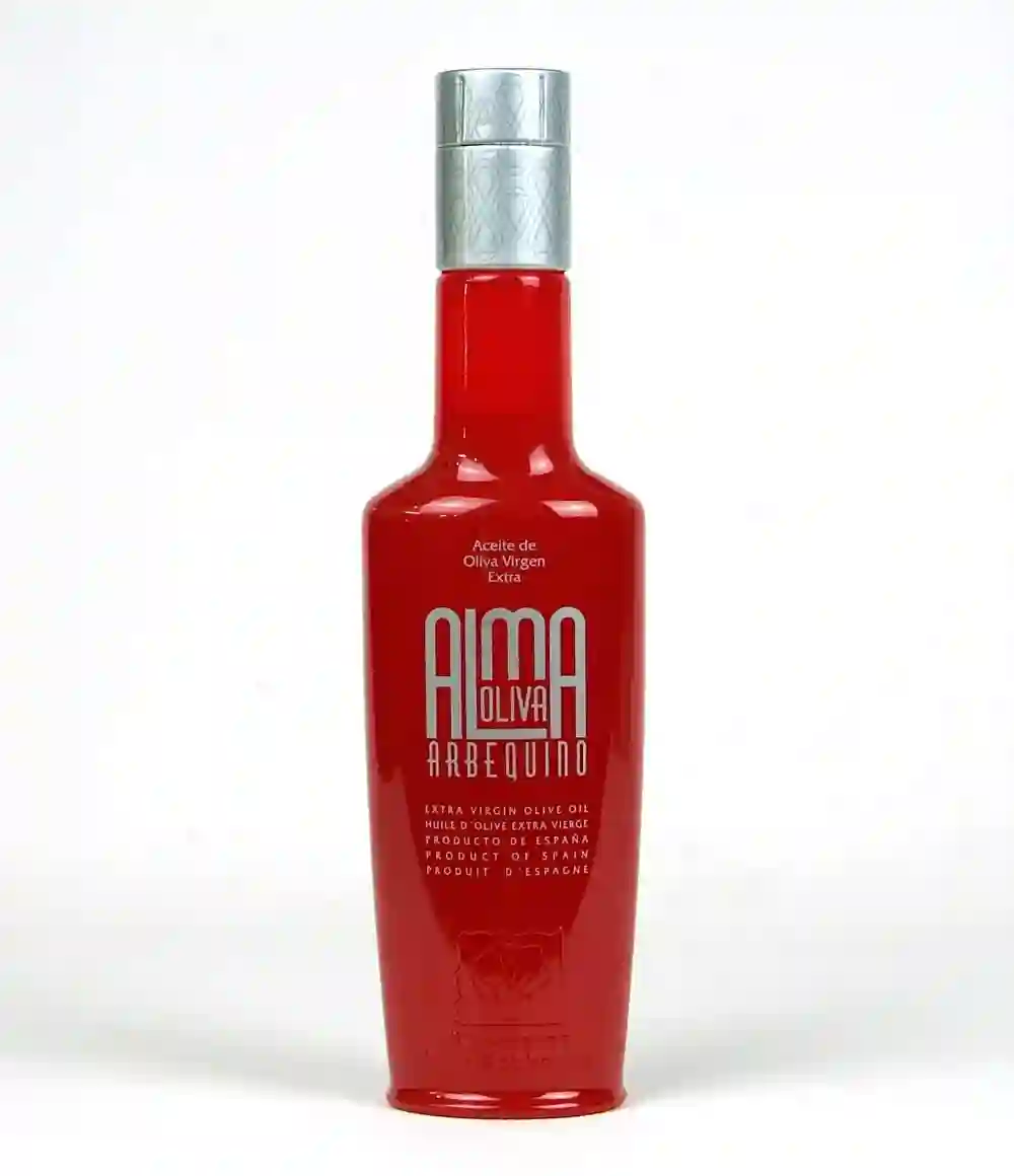 Almaoliva Arbequina Con Fecha preferente de Consumo 08/25 - Botella de Vidrio 250 ml.