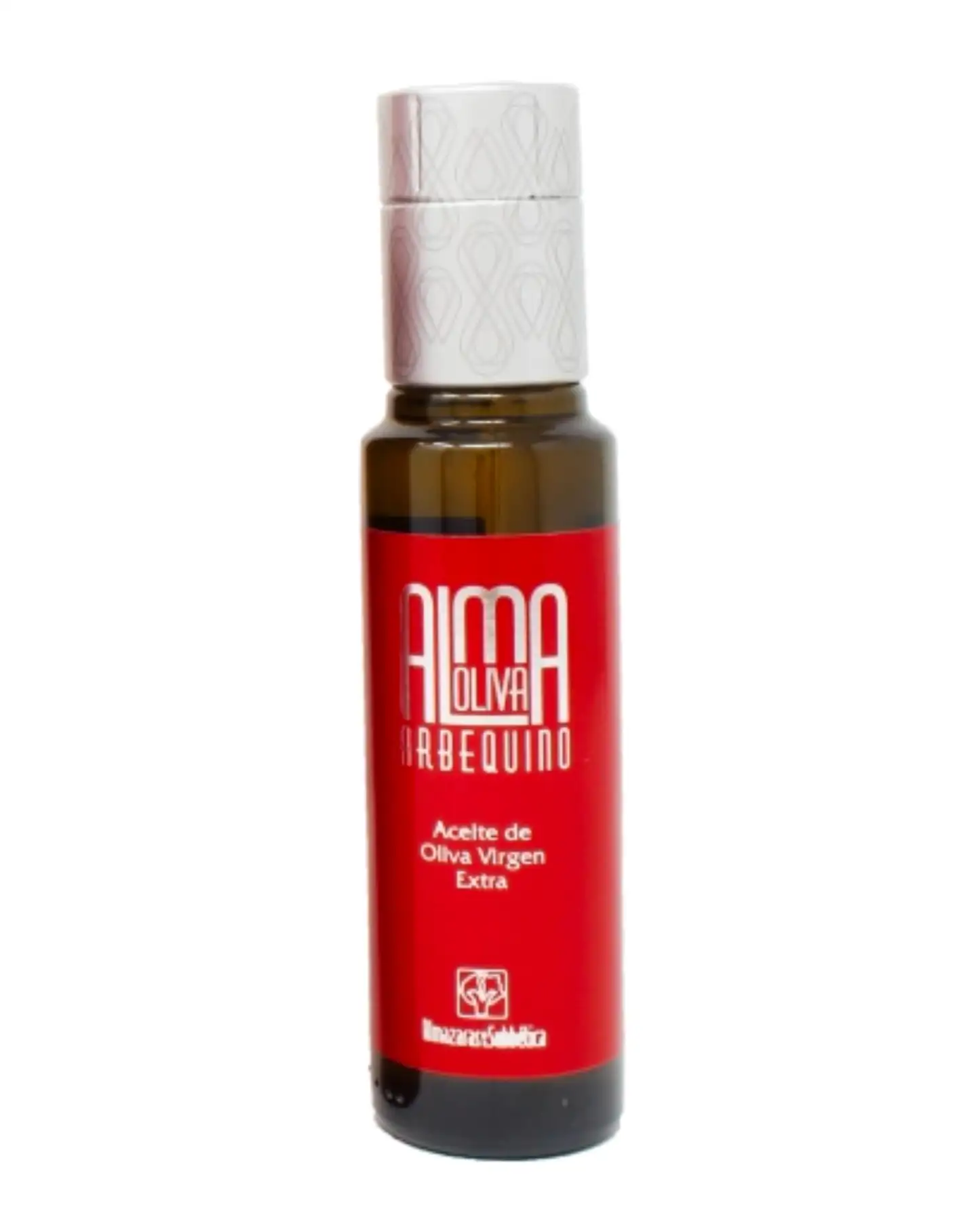 30x Almaoliva Arbequina - Botella de Vidrio 100 ml.