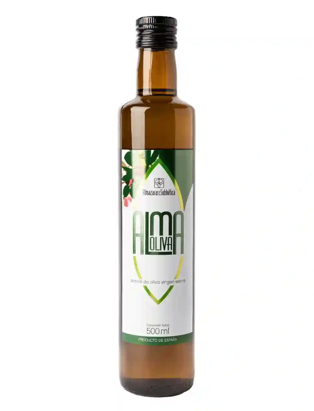 12x Almaoliva Gran Selección - Botella de Vidrio 500 ml.