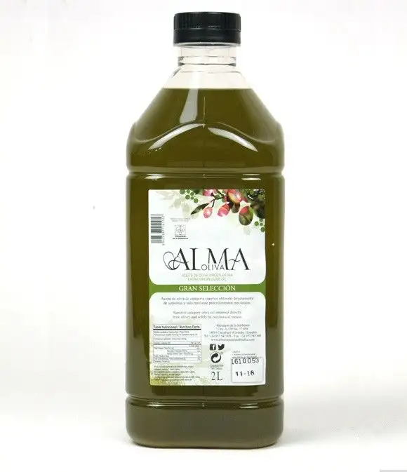 6x Almaoliva Gran Selección Sin Filtar Fresco - Garrafa Pet 2l
