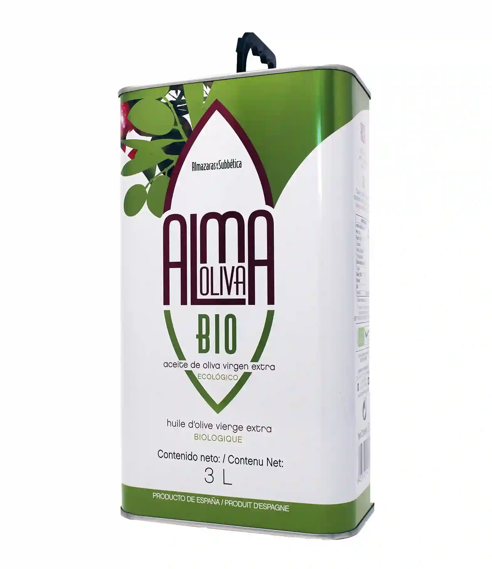 4x Almaoliva Bio Hojiblanca - Lata 3L