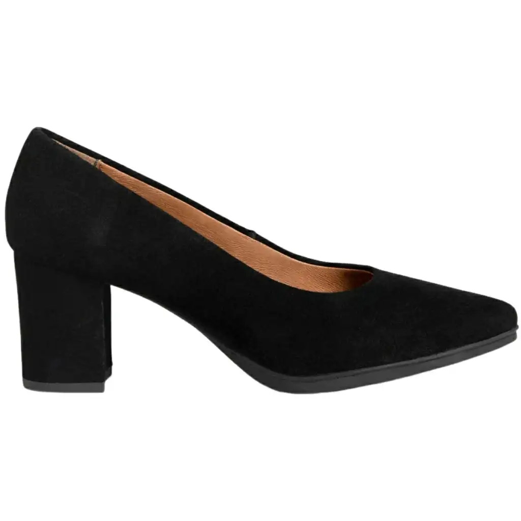 Zapatos de Ante Con Tacón Medio para Mumao Mimao