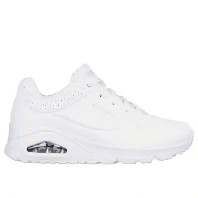 Deportivas de Mujer Uno Stand Stand Skechers en el aire