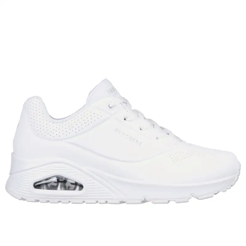 Deportivas de Mujer Uno Stand Stand Skechers en el aire