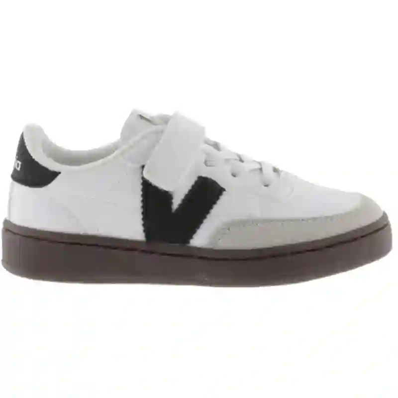 Zapatillas Velcro Victoria Combinada Piel