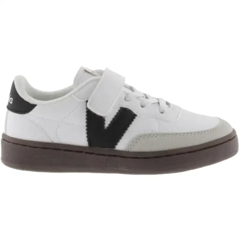 Zapatillas Velcro Victoria Combinada Piel