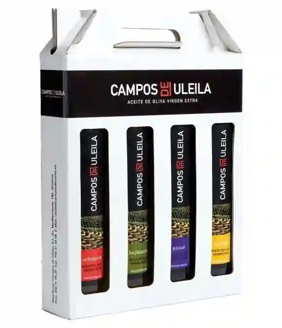 5x Campos de Uleila 4 Variedades - Estuche 4x250 ml.