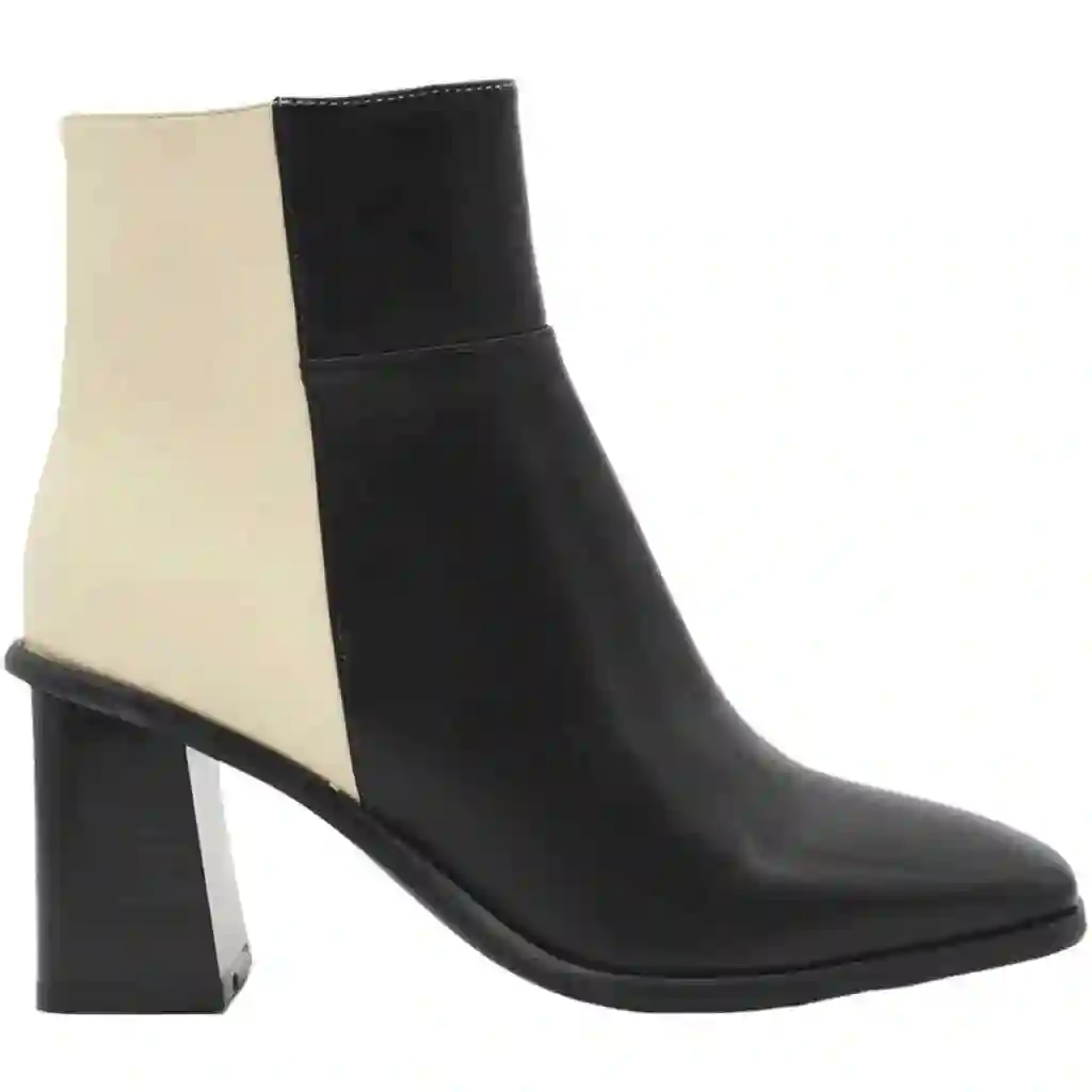 Botines Bicolor Combinado Azarey