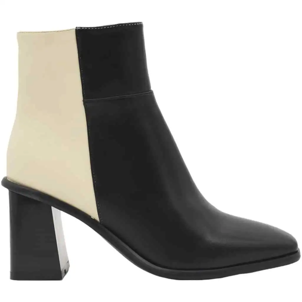 Botines Bicolor Combinado Azarey
