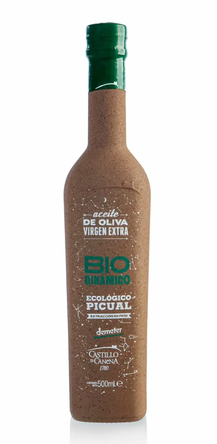 Castillo de Canena Biodinámico Picual - Botella de Vidrio 500 ml.
