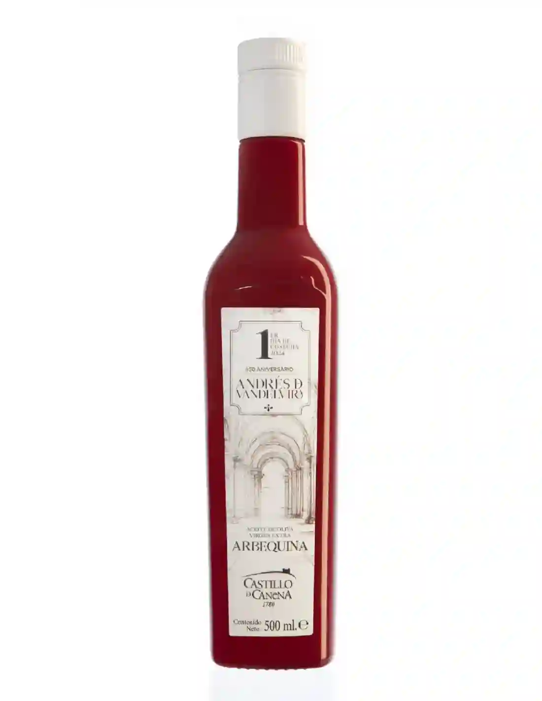 Castillo de Canena Primer Día de Cosecha Arbequina - Botella de Vidrio 500 ml.
