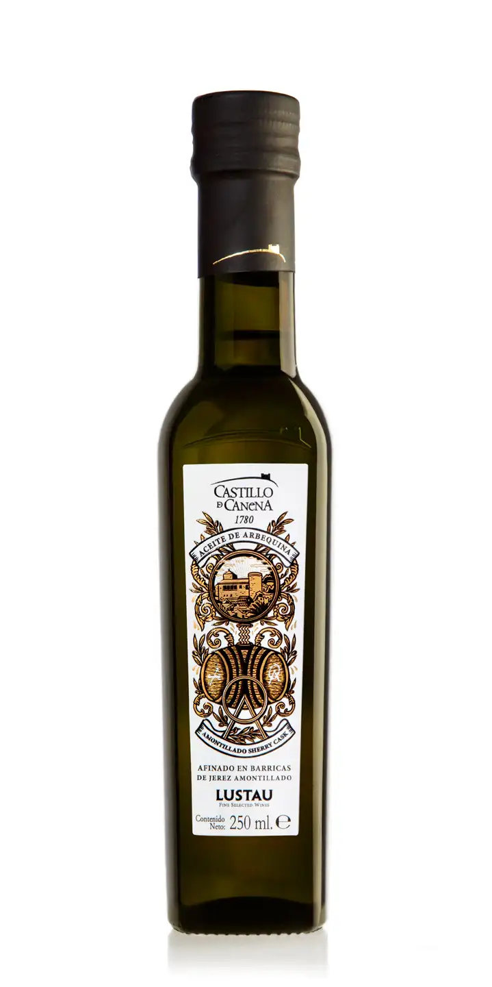 Castillo de Canena Arbequino Amontillado - Botella de Vidrio 250 ml.