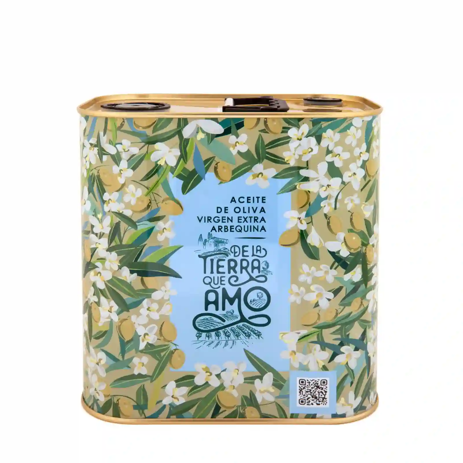 4x Castillo de Canena de la Tierra que Amo Arbequina - Lata 2,5L