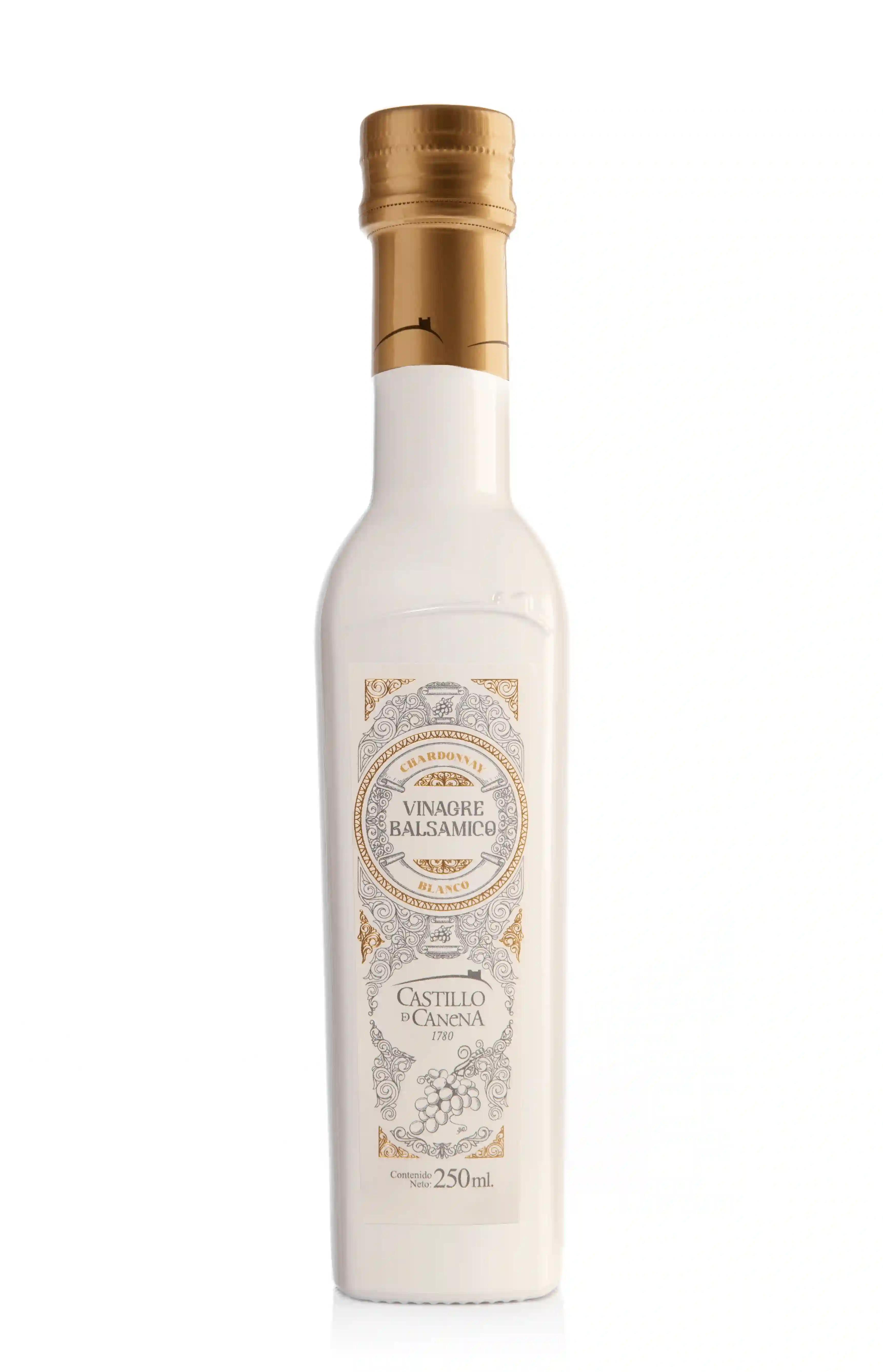 Castillo de Canena Vinagre Balsámico Chardonnay - Botella de Vidrio 250 ml.