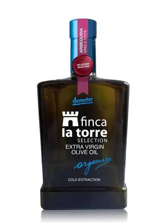 10x Finca La Torre Arbequina - Botella de Vidrio 500 ml