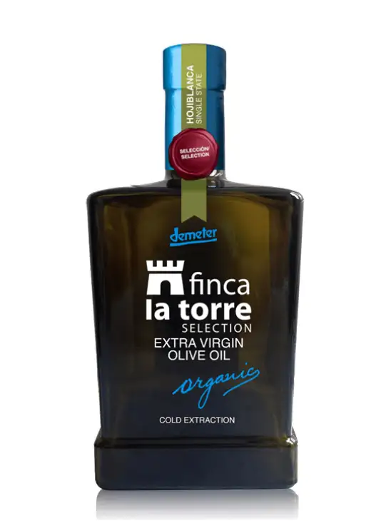 10x Finca La Torre Hojiblanca - Botella de Vidrio 500 ml